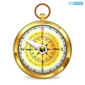 realistic wind compass for kabah direction or al haram mosque directional compass (translation text : kaba direction).