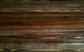 Vector realistic wood texture. Dark brown Wooden Background. Wallpaper with old aged oak texture for product display Royalty Free Stock Photo