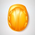 Vector realistic hard hat safery helmet labour day Royalty Free Stock Photo