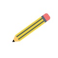 Pencil. Flat Design vector icon. Royalty Free Stock Photo