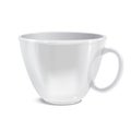 Realistically drawn mug Royalty Free Stock Photo