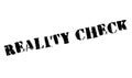 Reality Check rubber stamp