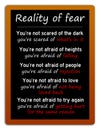 Reality of fear