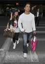 Reality star Snooki from Jersey Shore at LAX