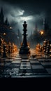 In the realm of chess battles, concepts and ideas take shape