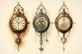 Time-traveling pocket watches, allowing glimpses into past and future moments - Generative AI