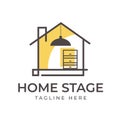 Realtor and Home staging luxury logo design