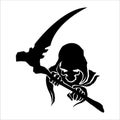 Reaper silhouette