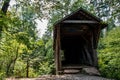 Rear of Bunker Hill Covered Bridge