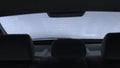 Rear car window defrost timelapse video