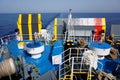 Rear Deck of Large Ferry Royalty Free Stock Photo