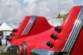 Rear details rare german car Royalty Free Stock Photo