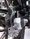 Rear disc brake motorcyle