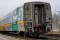 Rear End Of A VIA Rail Passenger Train