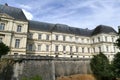 Rear facade of the Gaston d`OrlÃÂ©ans wing of the Royal Castle of Blois Royalty Free Stock Photo