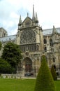 Rear facade of Notre Dame, Paris