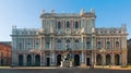 Rear facade of Palazzo Carignano, Turin