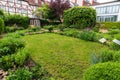 Rear garden view of the house where the famous composer and musician J.S. Bach was born in March 31, 1685