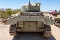 Rear of M4A4 Sherman Tank