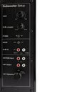 Rear panel of a subwoofer Royalty Free Stock Photo