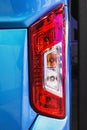 Rear Parking lights of a car, bus or truck