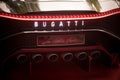 Rear part of a Bugatti Voiture Noir car Royalty Free Stock Photo