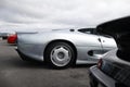 The rear right side of a Jaguar XJ220.