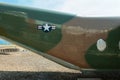 Rear Section of an Airplane with a U.S. Air Force insignia
