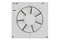 Rear side of axial fan used for ventilation of interiors, especially baths and toilettes Royalty Free Stock Photo