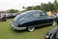 Rear side classic american car Royalty Free Stock Photo