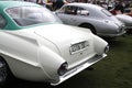 Rear side Classic aston martin db2/4 supersonic at concours