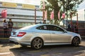 Mercedes Benz C63 AMG ready to drive Royalty Free Stock Photo