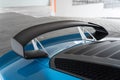 Rear spoiler for lotus exige 350 sport Royalty Free Stock Photo