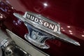 Rear Symbol of the Hudson Hornet Vintage American Car, Classic Cars Theme