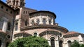 Apse of Saint-Sernin basilica in Toulouse Royalty Free Stock Photo