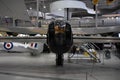 Rear View of British Avro Lancaster WW2 Bomber Aircraft
