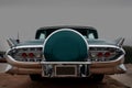 Rear View of Classic American Car Royalty Free Stock Photo