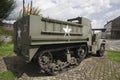 Rear view of the M3 Half-track in Stavelot