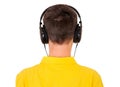 Young Man in Headphones