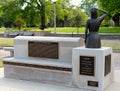 Memphis Belle Memorial Statue and Bronze Plaque