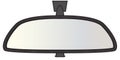 Rear View Mirror Chunky Royalty Free Stock Photo