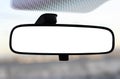 Rear view mirror with clipping path