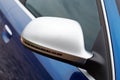 Rear-view mirror detail Royalty Free Stock Photo