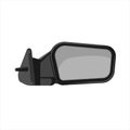 Rear view mirror icon. Safe driving, traffic safety. Linear black and RGB color. Royalty Free Stock Photo