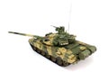 Rear view of a model T-90A Royalty Free Stock Photo