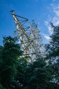 Rear View of the Roanoke Star, Roanoke, Virginia, USA