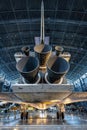The Space Shuttle Discovery in the National Air and Space Museum Royalty Free Stock Photo