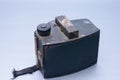 Rear view vintage camera Royalty Free Stock Photo