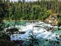 Rearguard Falls Provincial Park is a provincial park in British Columbia, Canada, protecting Rearguard Falls