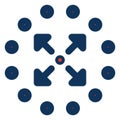 Rearrange, reorganisation Isolated Vector Icon which can be easily modified or edited